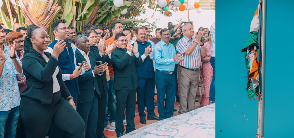 Glimpses of 76th Republic Day of India celebrations at Embassy of India, Burkina Faso